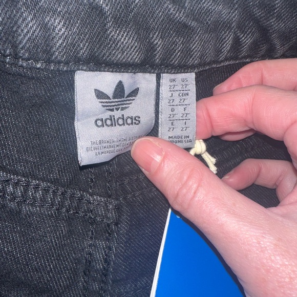 Brand new adidas wide leg jeans with tag - Picture 6 of 9